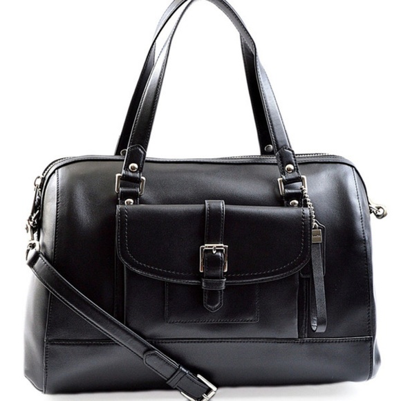 Coach Handbags - Gorgeous Coach Charlie Satchel Leather Purse